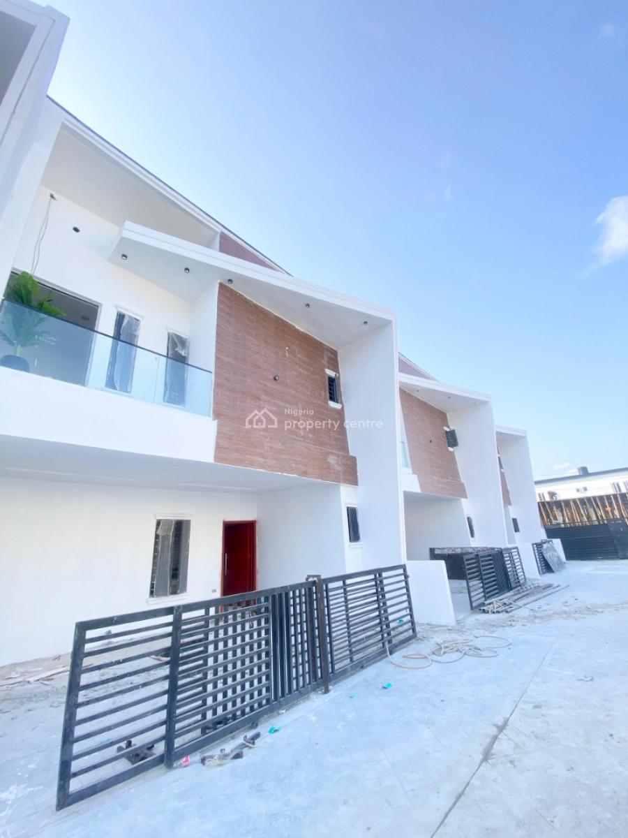 Luxury 4 Bedroom Brand New Terrace Duplex with Spacious Compound Space, Thomas Estate Ajah, Ajah, Lagos, Terraced Duplex for Sale