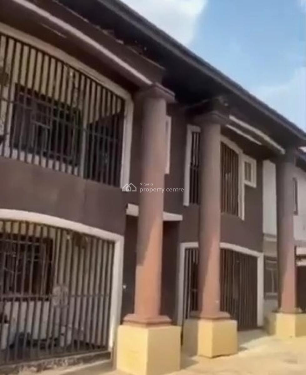 2 Flats of 2 Bedroom and 2flats of Room & Parlour 50ft By 135ft Land, Etete Road, Gra, Benin, Oredo, Edo, Block of Flats for Sale