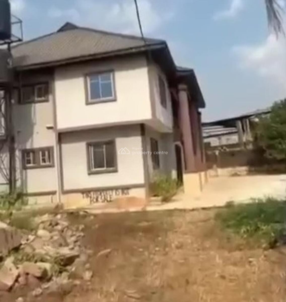 2 Flats of 2 Bedroom and 2flats of Room & Parlour 50ft By 135ft Land, Etete Road, Gra, Benin, Oredo, Edo, Block of Flats for Sale