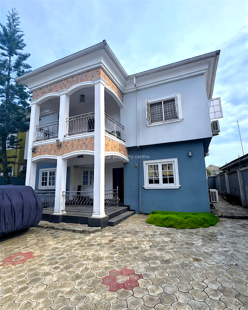 Well Built 6 Bedroom Duplex in a Secure Vicinity, Sars Road, Port Harcourt, Rivers, Detached Duplex for Sale
