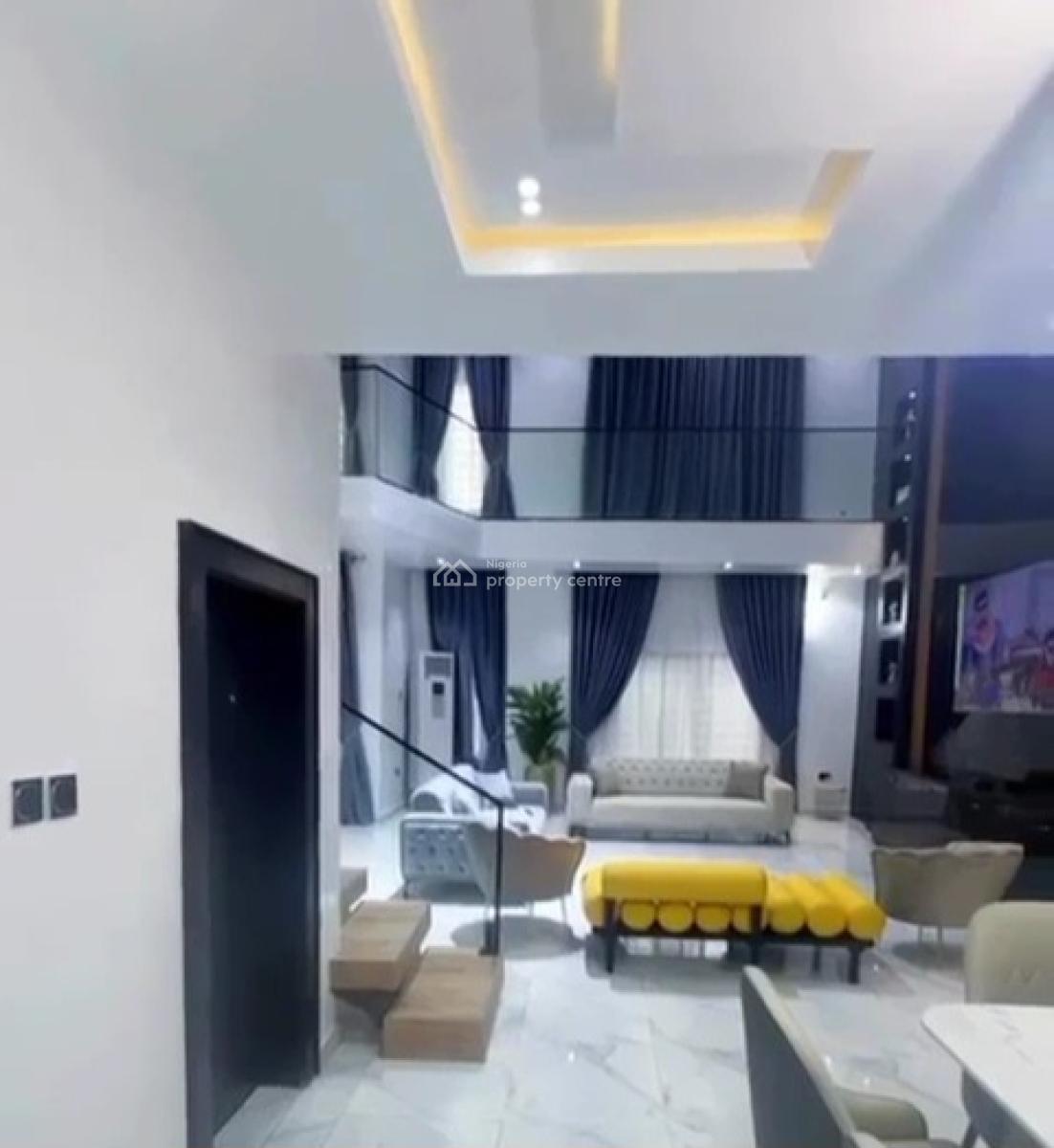 6bedroom Duplex with Swimming Pool 50ft By 200ft Land, Estate Gate, Off Airport Road Gra, Benin, Oredo, Edo, Terraced Duplex for Sale