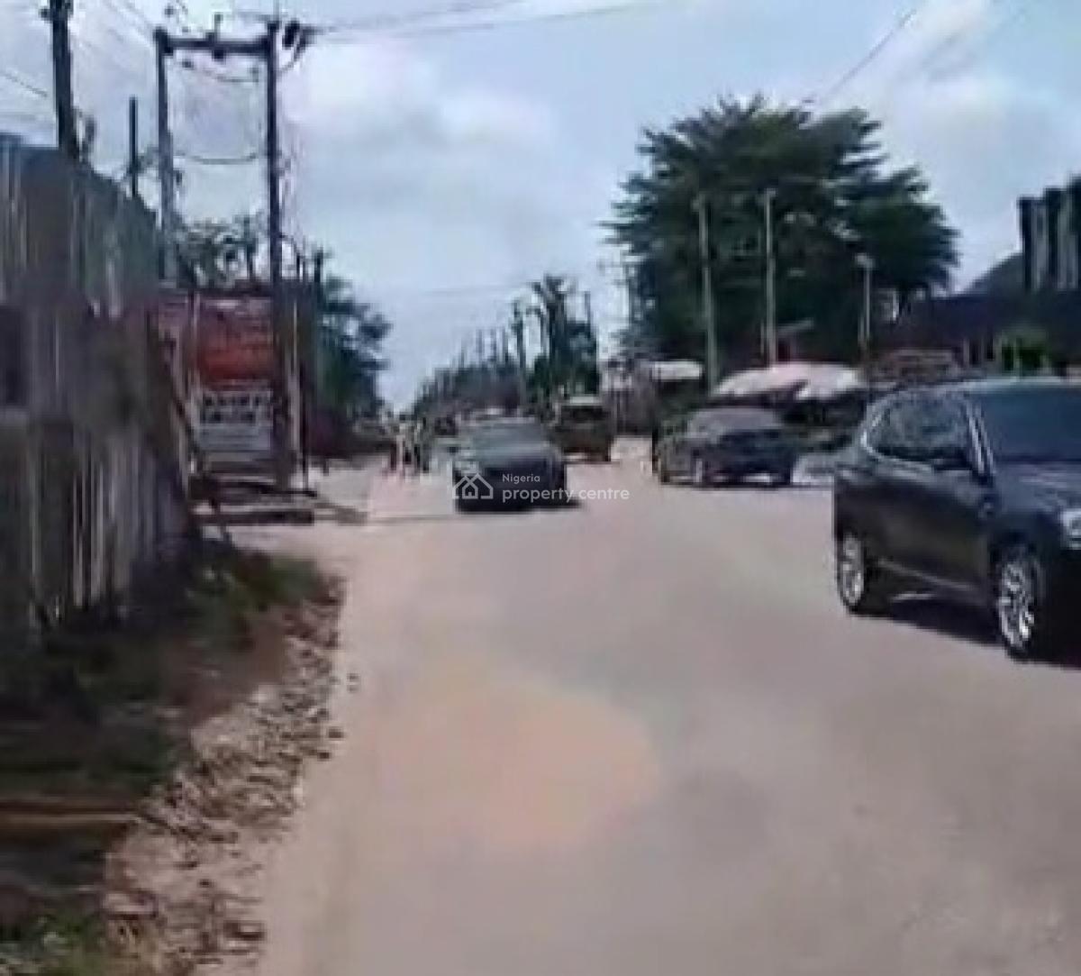 Structure on 100ft By 250ft Commercial Land, Along Boundary Road, By Ikpokpan Junction Gra, Benin, Oredo, Edo, Land for Sale