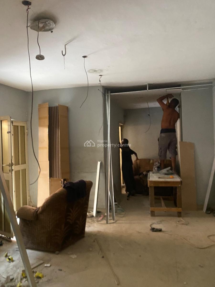 Experience This Luxury Miniflat with 2 Toilets and Expensive Tv Consol, Mangoro, Ikeja, Lagos, Mini Flat (room and Parlour) for Rent