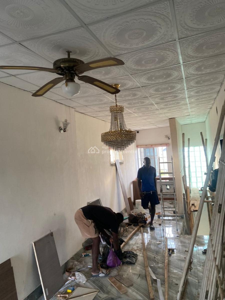 2 Bedroom Flat Apartment Upstairs, Atlantic View Estate, Alpha Beach Road, Igbo-efon, Lekki, Lagos, Flat / Apartment for Rent