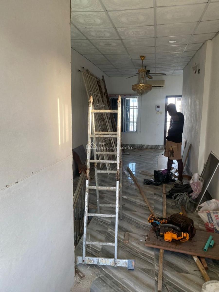 2 Bedroom Flat Apartment Upstairs, Atlantic View Estate, Alpha Beach Road, Igbo-efon, Lekki, Lagos, Flat / Apartment for Rent