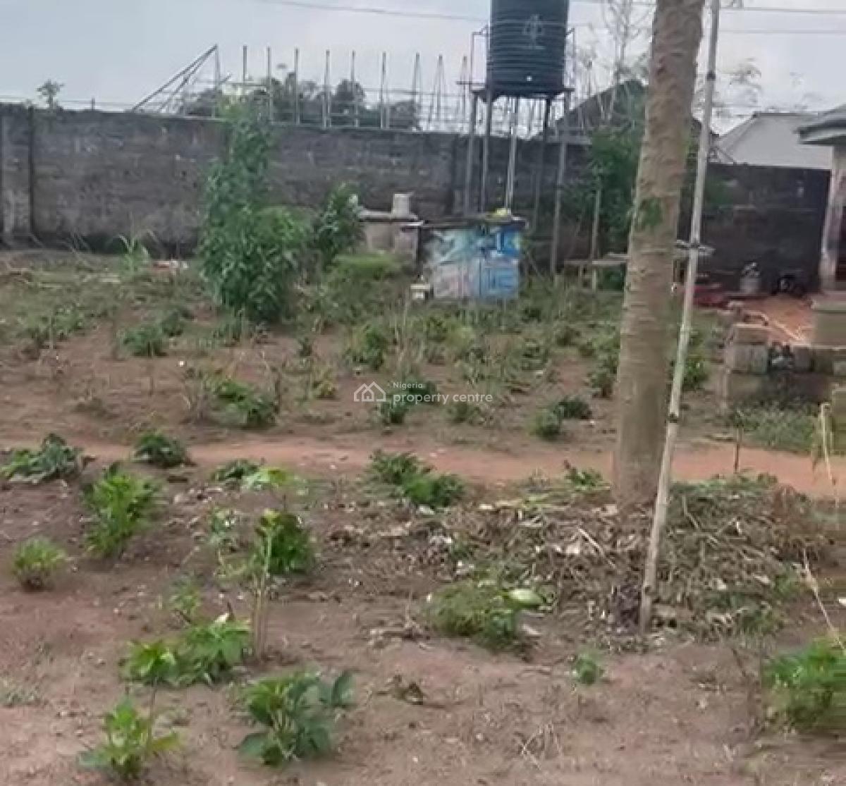 2bedroom Fenced and Gated on a 100ft By 300ft Land, Ulemon Road, Airport Road, Gra, Benin, Oredo, Edo, Land for Sale