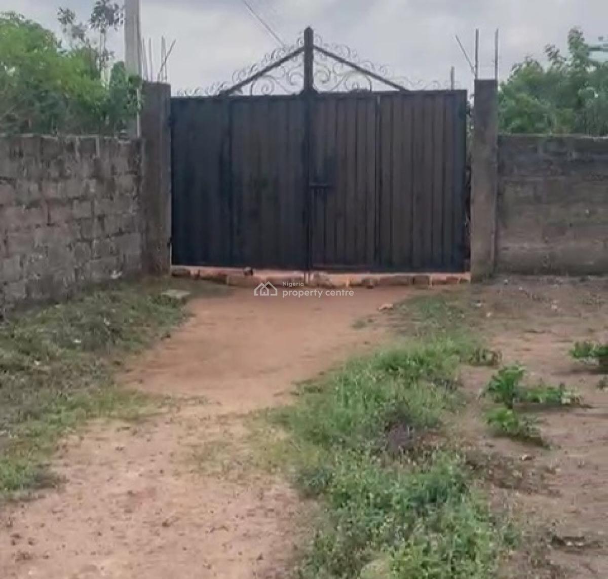 2bedroom Fenced and Gated on a 100ft By 300ft Land, Ulemon Road, Airport Road, Gra, Benin, Oredo, Edo, Land for Sale