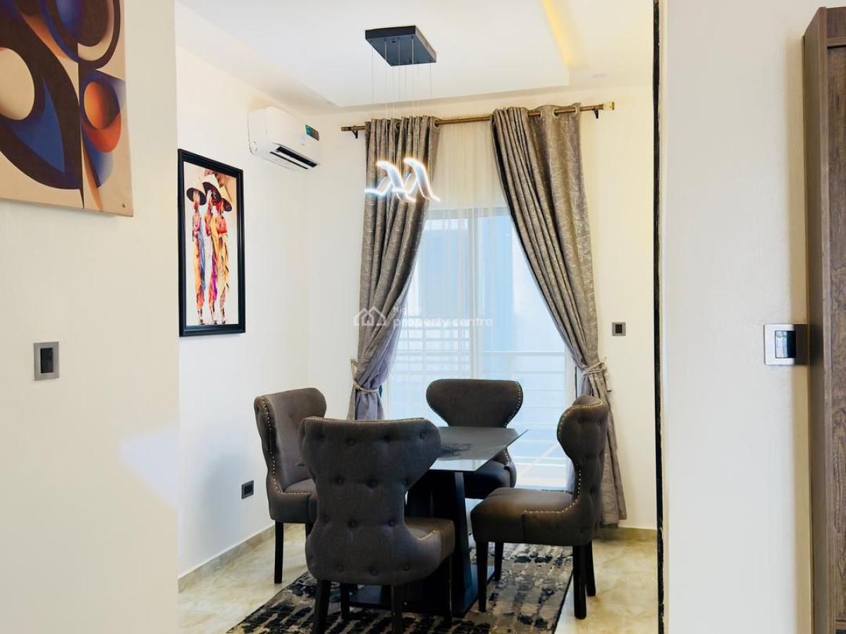 2-bedroom Furnished Apartment on 2nd Floor  with Gym, Salem Bus Stop, Ikate, Lekki, Lagos, House for Rent