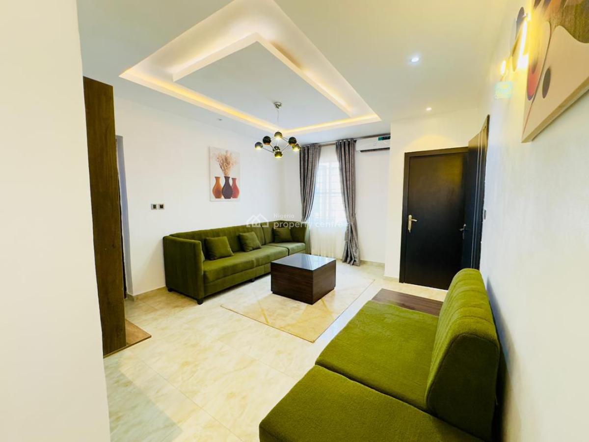 2-bedroom Furnished Apartment on 2nd Floor  with Gym, Salem Bus Stop, Ikate, Lekki, Lagos, House for Rent