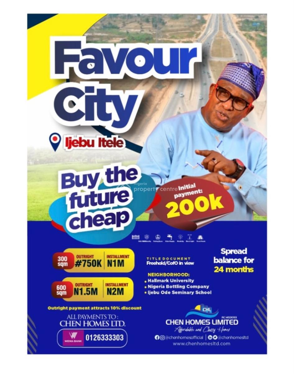 Affordable Full Plot of Land, Ijebu East, Ogun, Land for Sale