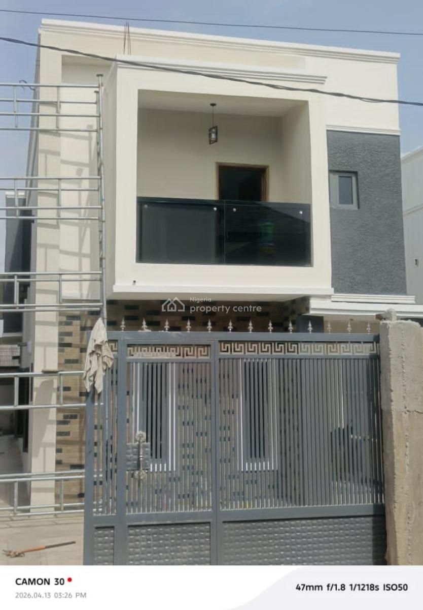 Brand New Modern 4bedroom Duplex in an Estate, Off Iju Road Inside an Estate at Ifako Ijaya Lga, Fagba, Agege, Lagos, Detached Duplex for Sale