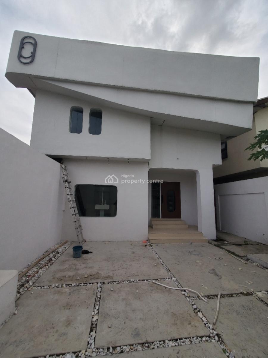 Four Bedrooms Flat+ Two Rooms+bq, 18b Da-silva Street, Lekki, Lagos, House for Rent