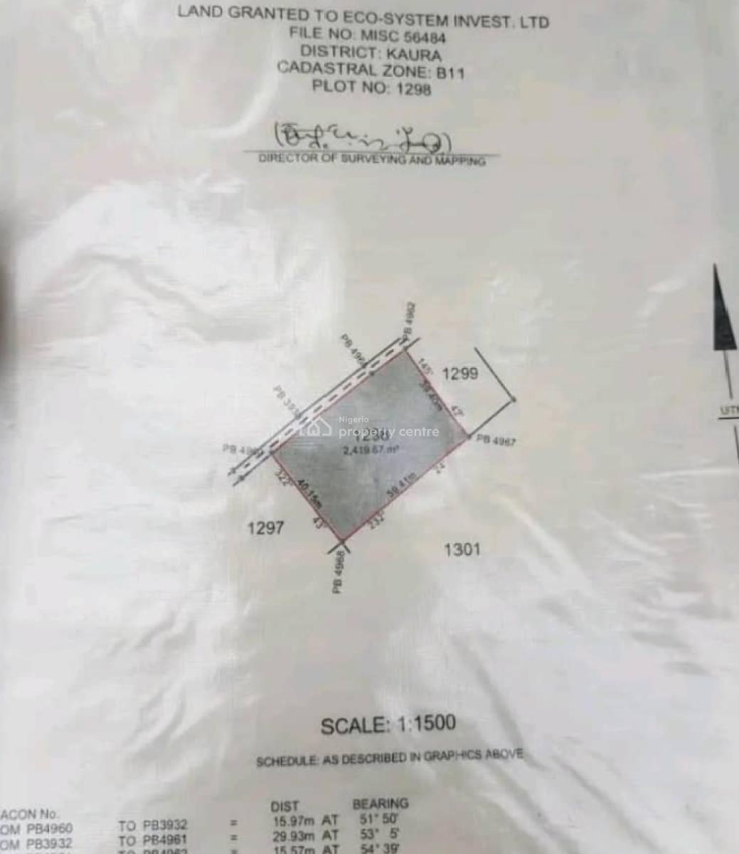 Commercial Land at Kaura, Kaura By Dubai International Market, Kaura, Abuja, Commercial Land for Sale