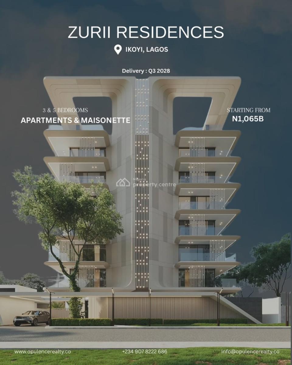 3 Bedroom Apartment, Ikoyi Lagos, Ikoyi, Lagos, Flat / Apartment for Sale