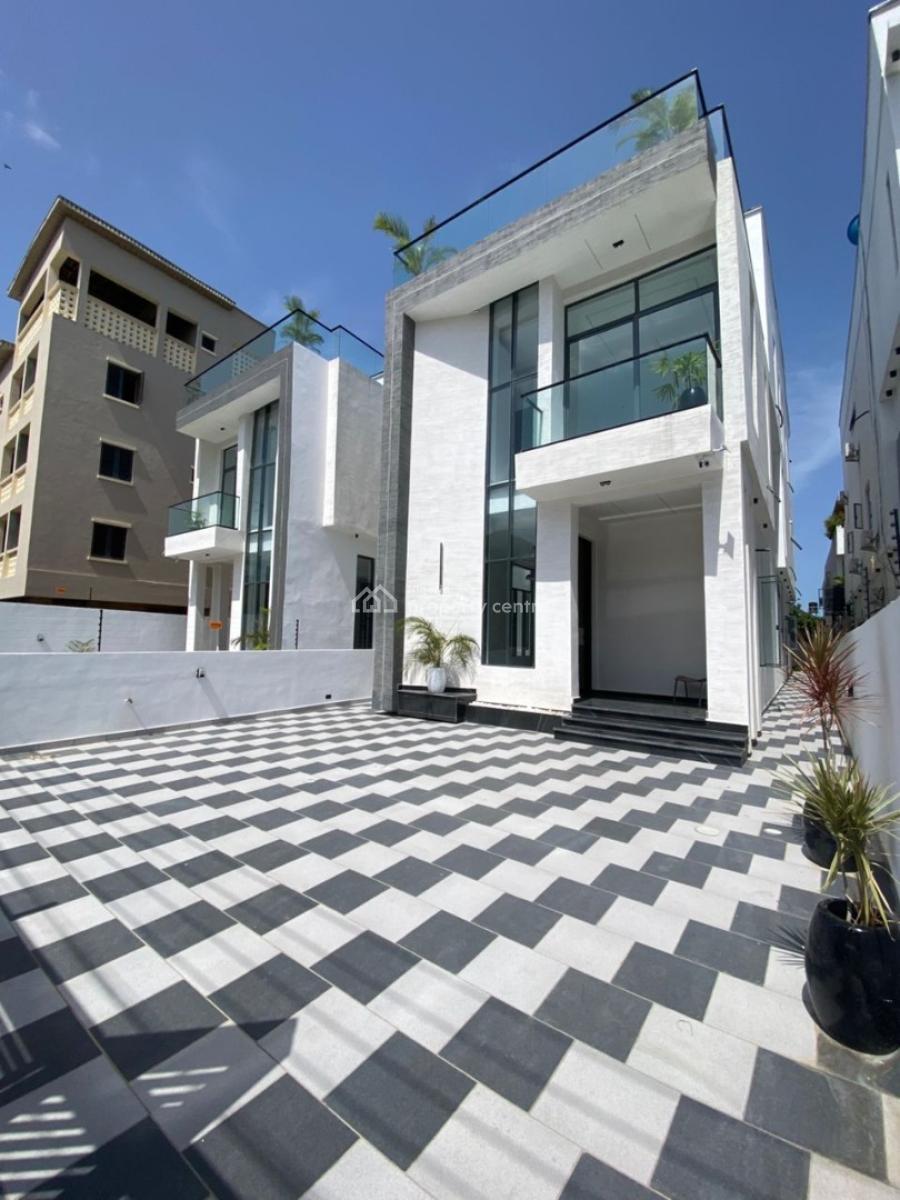 a Stunning 5 Bedroom Fully Detached with Bq, Cinema, Swimming Pool, Osapa, Lekki, Lagos, Detached Duplex for Sale