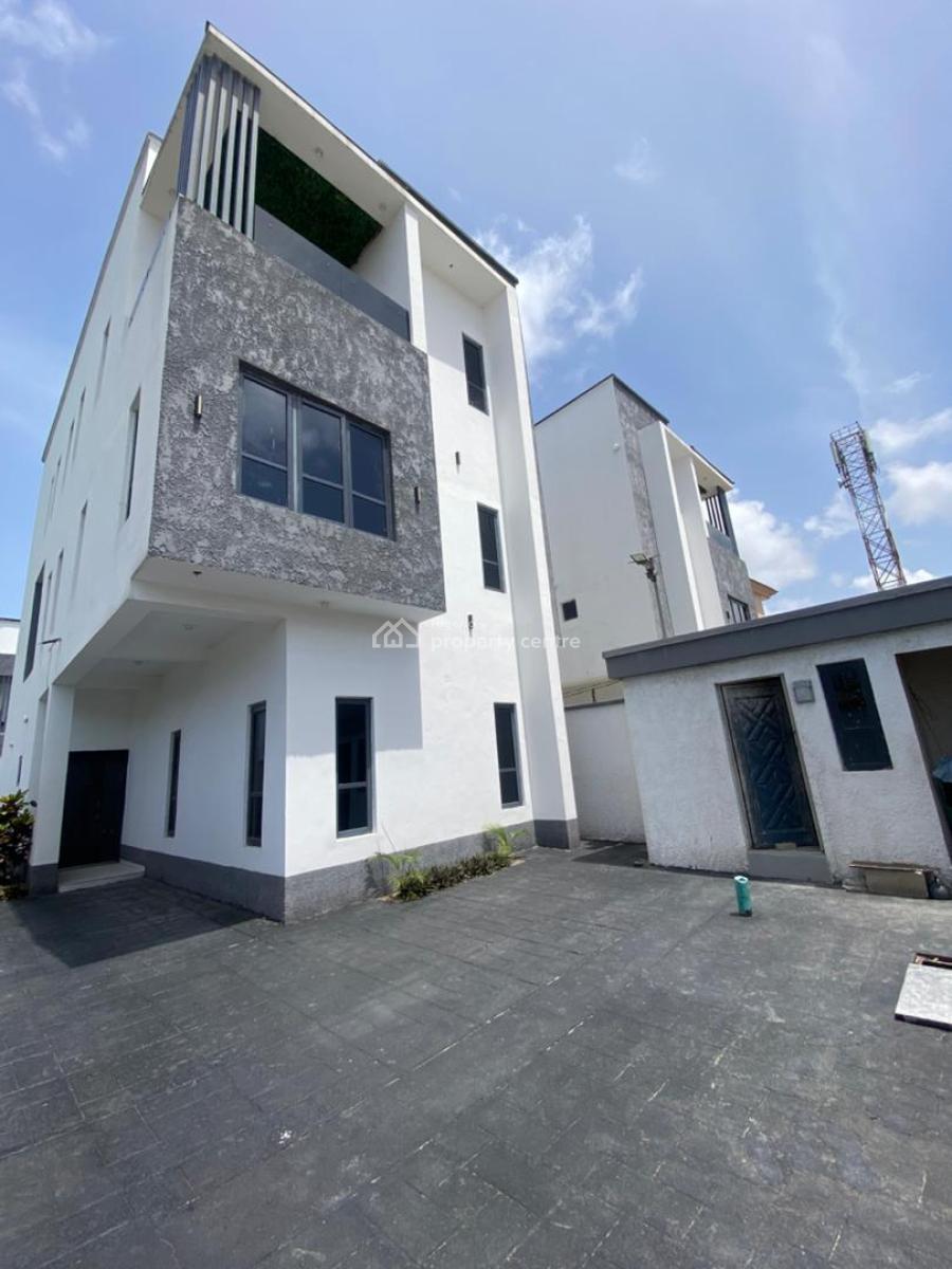Well Built 5 Bedroom Fully Detached Duplex with a Room Bq, Abraham Adesanya, Ajah, Lagos, Detached Duplex for Sale