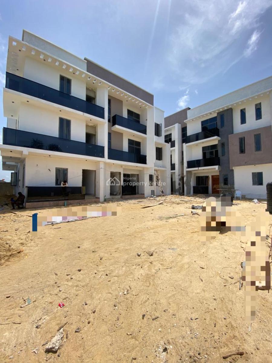 Elegant 3 Bedroom Apartment with a Bq and Gym, Abraham Adesanya, Ajah, Lagos, Flat / Apartment for Sale