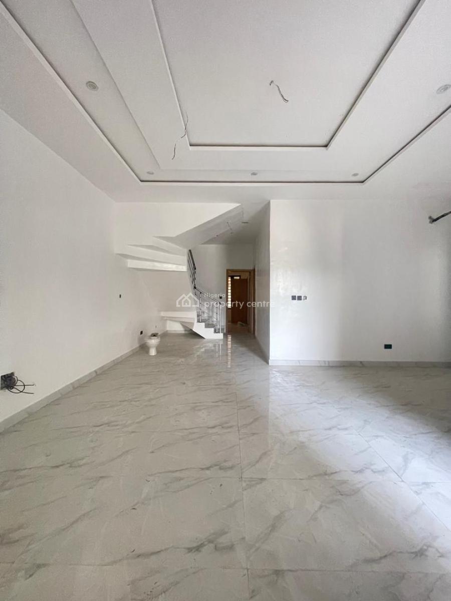 Spacious 4 Bedroom Semi Detached Duplex with Bq, Sangotedo, Ajah, Lagos, Semi-detached Duplex for Sale