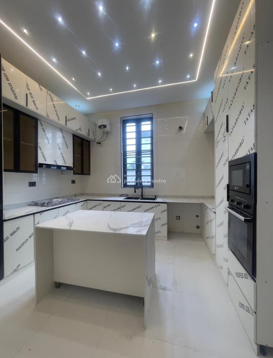 Lovely 5 Bedroom Fully Detached Duplex with a Bq and Swimming Pool, Sangotedo, Ajah, Lagos, Detached Duplex for Sale