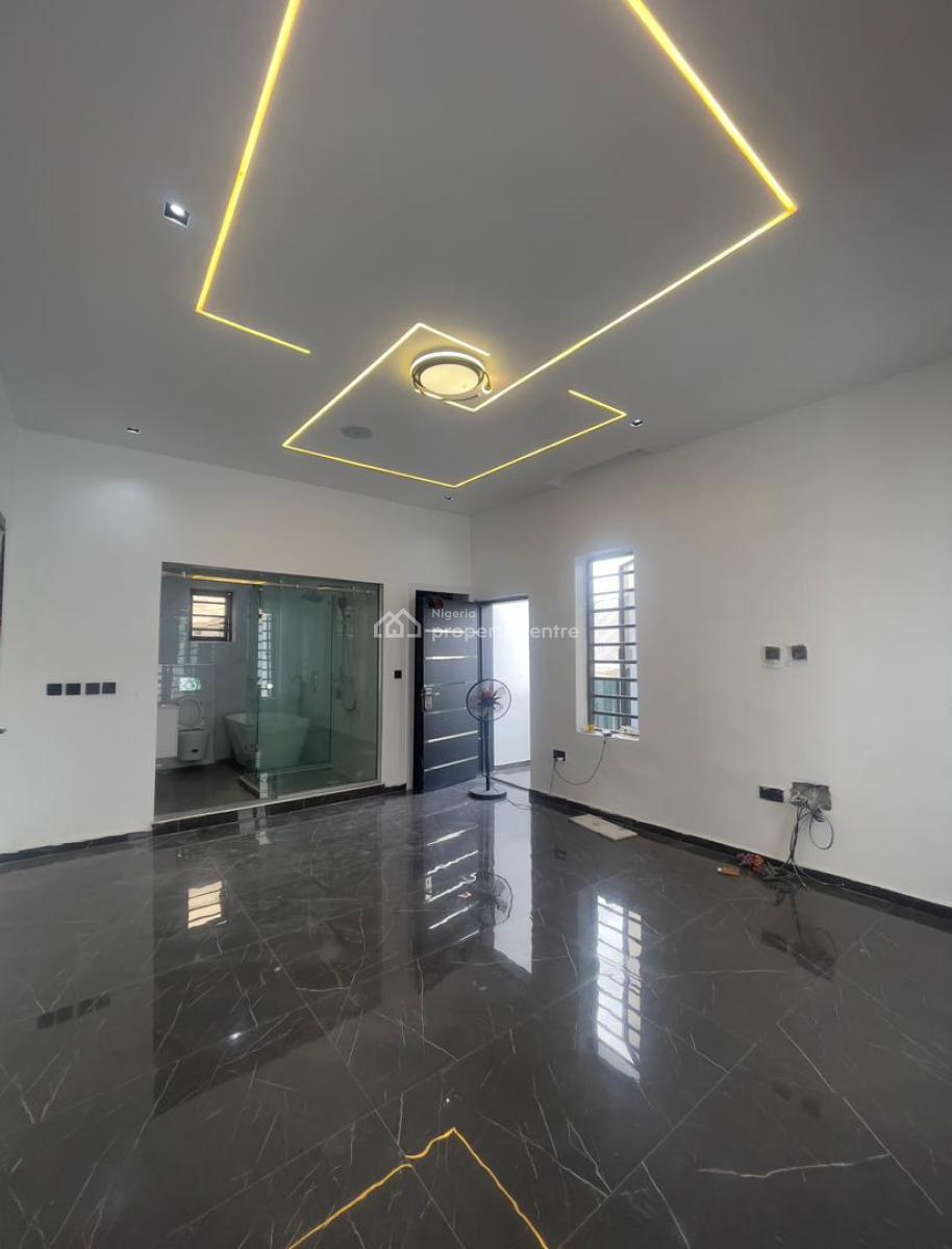 Nicely Built 4 Bedroom Fully Detached Duplex with a Room Bq, Sangotedo, Ajah, Lagos, Detached Duplex for Sale