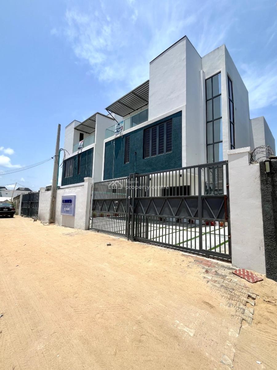 Newly Built 4bedroom Semi Detached Duplex with a Bq, Ologolo, Lekki, Lagos, Semi-detached Duplex for Sale