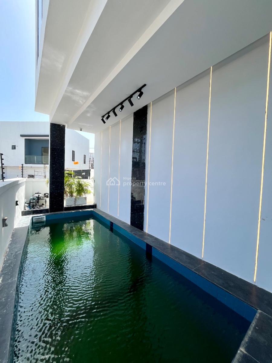 Beautifully Built 5bedroom Detached Duplex with a Pool, Gym and a Bq, Ikota, Lekki, Lagos, Detached Duplex for Sale