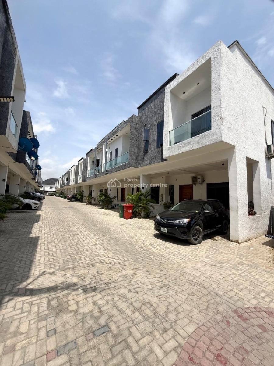 4 Bedroom Terrace Duplex with En-suite Rooms, Vgc, Lekki, Lagos, Terraced Duplex for Rent