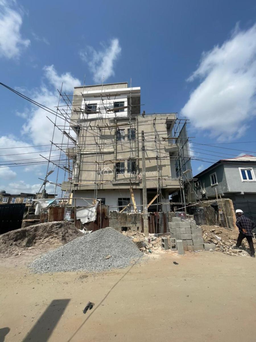 Newly Built Tastesfully Finished Studio (self-contain) Apartment, Off Odubiyi,y Cole Street, Via Olufemi Ogunlana Drive, Surulere, Lagos, Self Contain (single Rooms) for Sale
