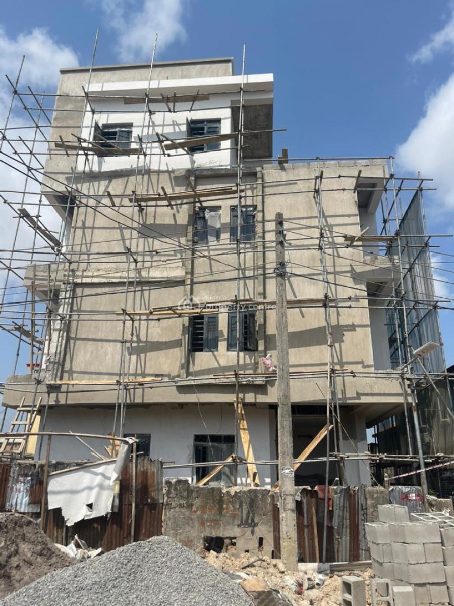 Newly Built Tastesfully Finished Studio (self-contain) Apartment, Off Odubiyi,y Cole Street, Via Olufemi Ogunlana Drive, Surulere, Lagos, Self Contain (single Rooms) for Sale