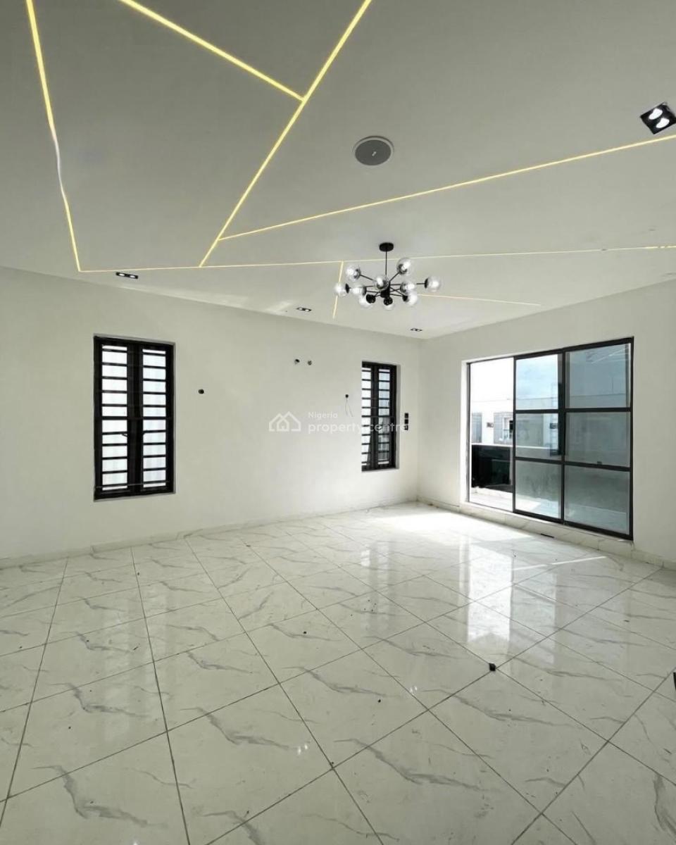 Contemporary 5 Bedroom Fully Detached Duplex with Bq  and Pool, Ajah, Lagos, Detached Duplex for Rent