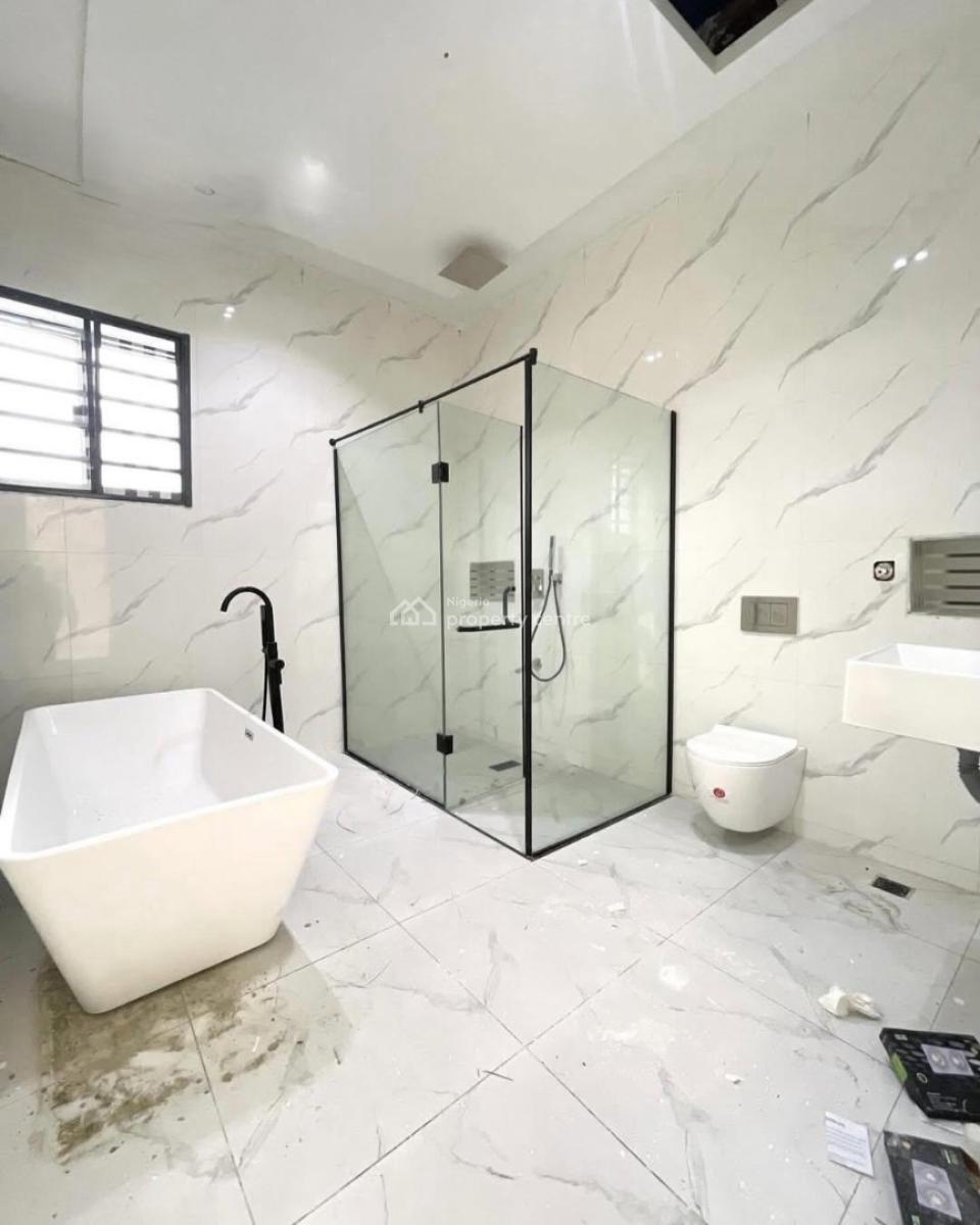 Contemporary 5 Bedroom Fully Detached Duplex with Bq  and Pool, Ajah, Lagos, Detached Duplex for Rent