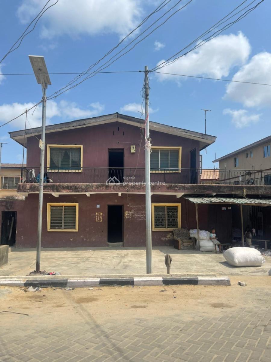 Strategic Tenement Building in a High Demand Area, Off Cole Street, Ikate, Surulere, Lagos, Block of Flats for Sale