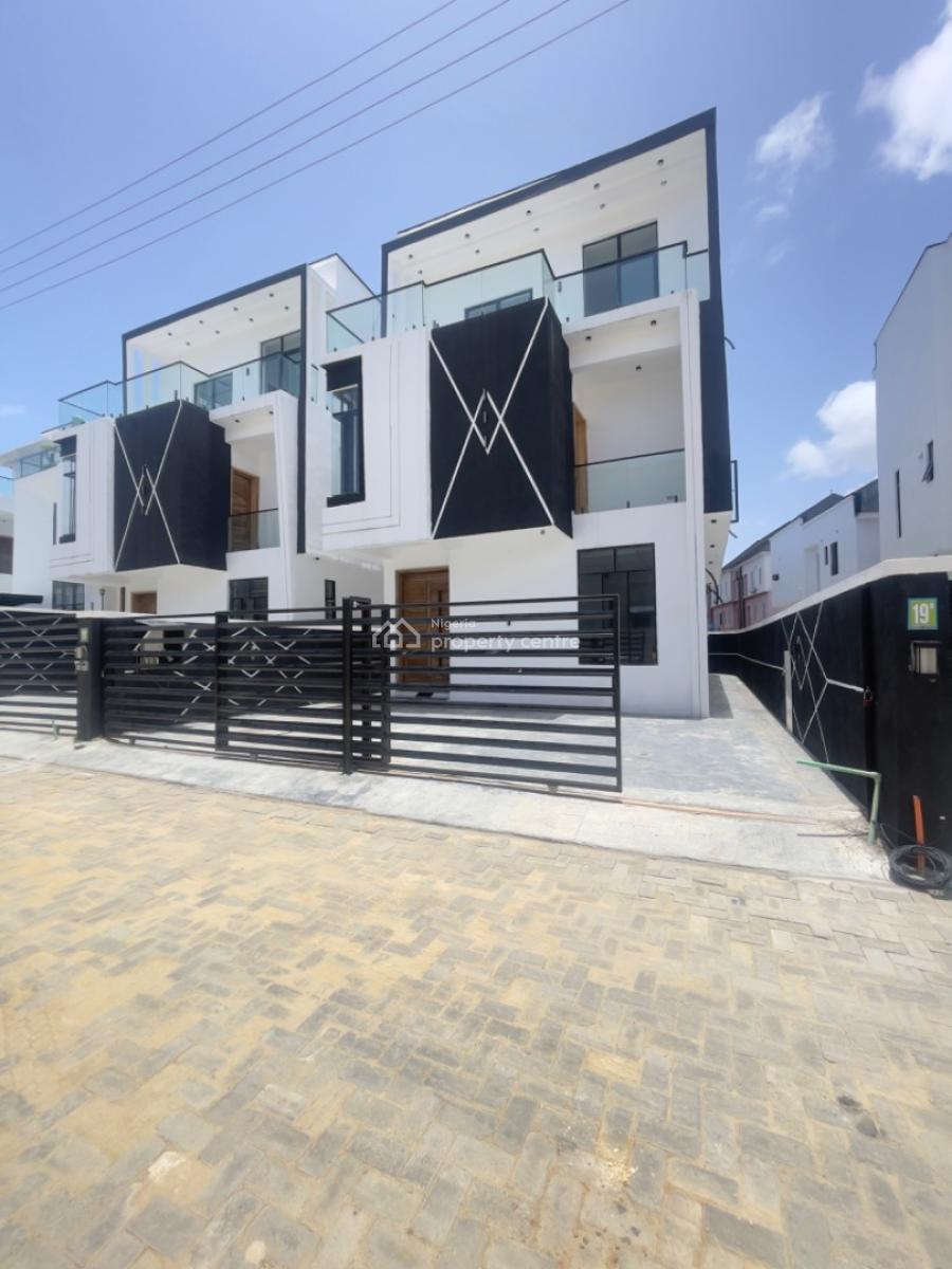 5 Bedroom Fully Detached Built on Two Floors, Chevron, Lekki Phase 2, Lekki, Lagos, Detached Duplex for Sale