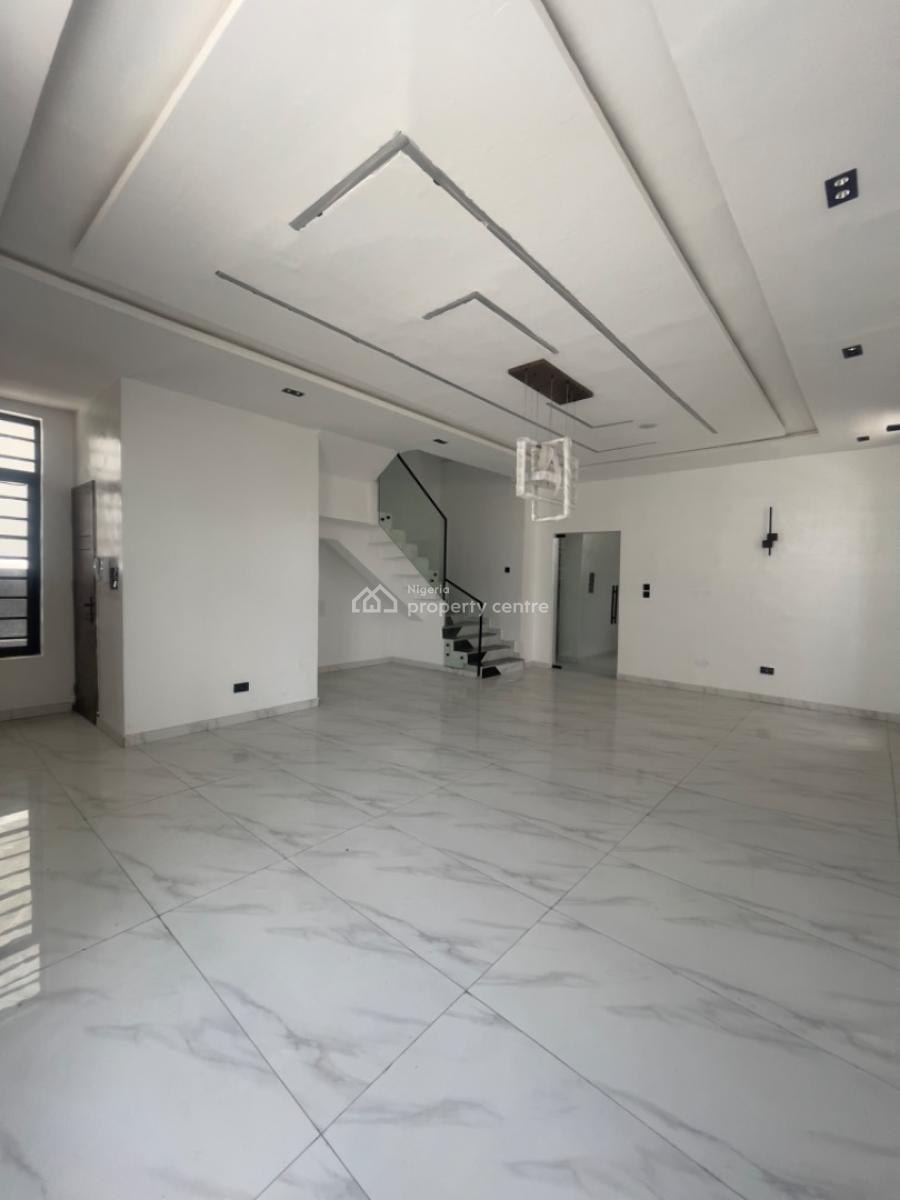 5 Bedroom Fully Detached Built on Two Floors, Chevron, Lekki Phase 2, Lekki, Lagos, Detached Duplex for Sale