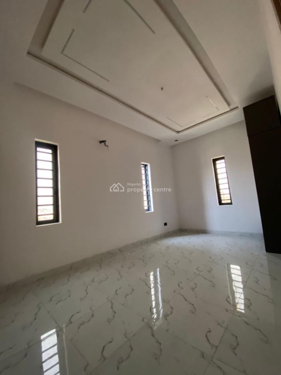 Spacious Standard 4 Bedroom Terrace Duplex in a Very Secured Estate, Sangotedo, Ajah, Lagos, Terraced Duplex for Rent