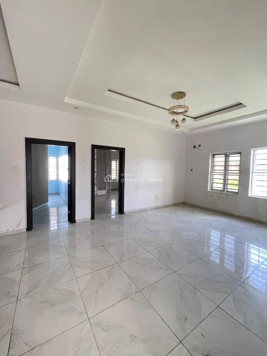 Spacious Standard 4 Bedroom Terrace Duplex in a Very Secured Estate, Sangotedo, Ajah, Lagos, Terraced Duplex for Rent