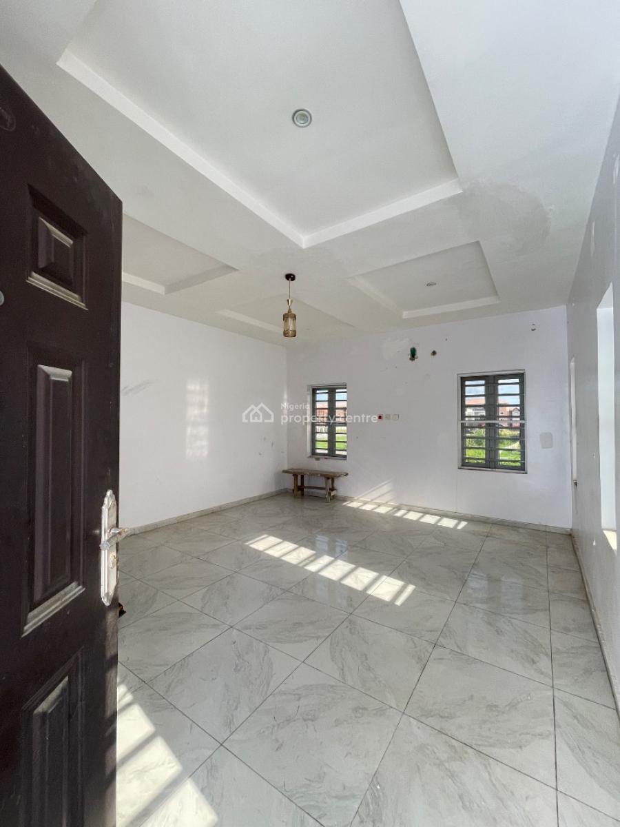 Spacious Standard 4 Bedroom Terrace Duplex in a Very Secured Estate, Sangotedo, Ajah, Lagos, Terraced Duplex for Rent