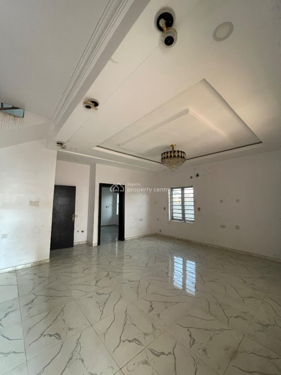 Spacious Standard 4 Bedroom Terrace Duplex in a Very Secured Estate, Sangotedo, Ajah, Lagos, Terraced Duplex for Rent
