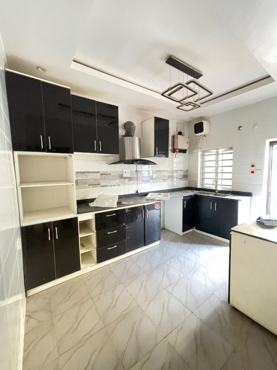 Spacious Standard 4 Bedroom Terrace Duplex in a Very Secured Estate, Sangotedo, Ajah, Lagos, Terraced Duplex for Rent