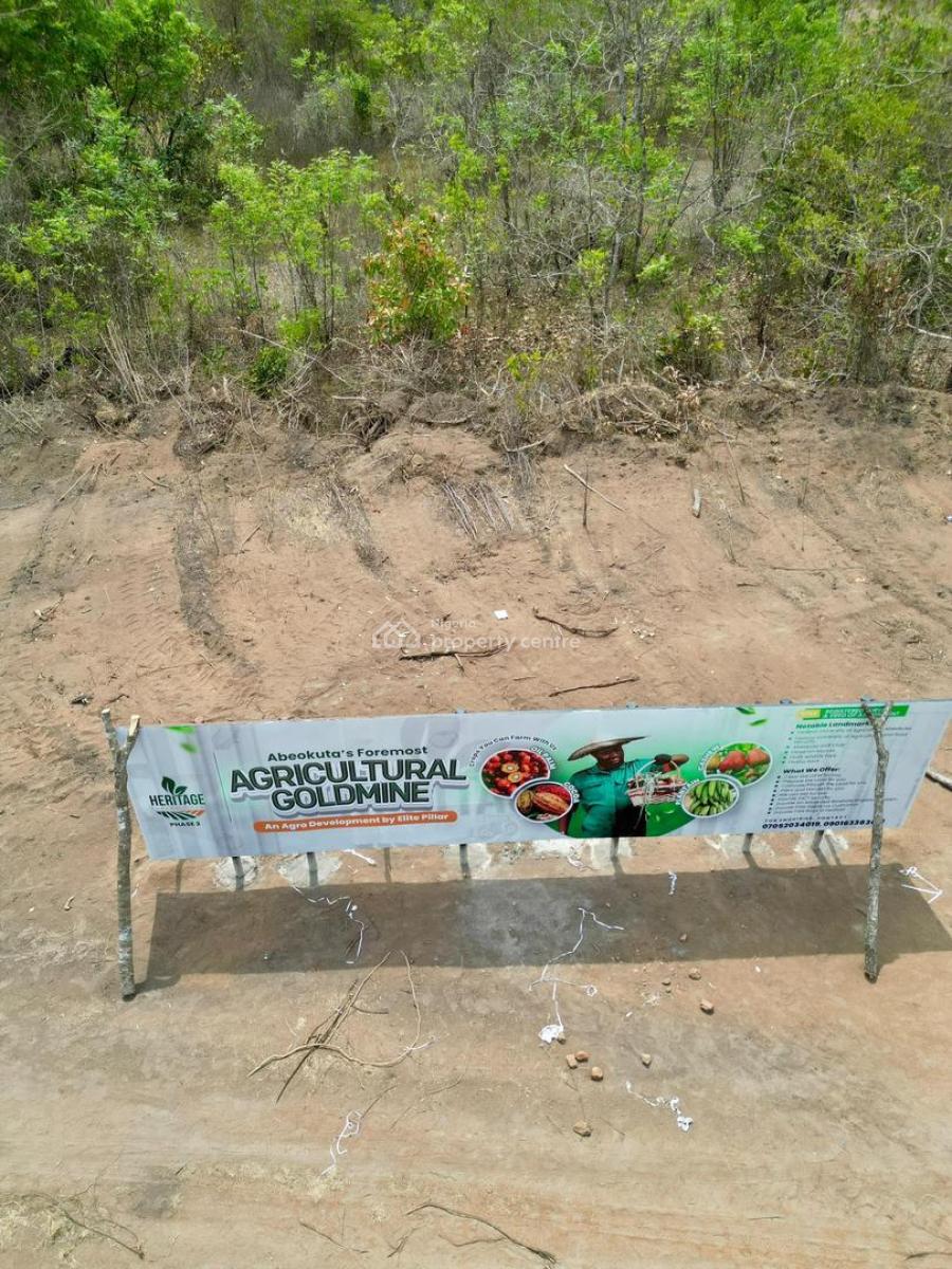 Farmland  Near Funaab Abeokuta -- Heritage Farm City Phase 2, Near Funaab, Abeokuta, Odeda, Ogun, Commercial Land for Sale