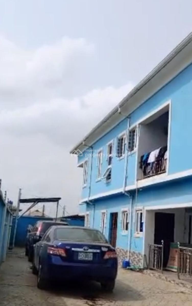 8 Flats of 2 Bedrooms, Hot Cake for Fastest Finger, Ikola Command, Ipaja, Alimosho, Lagos, Block of Flats for Sale