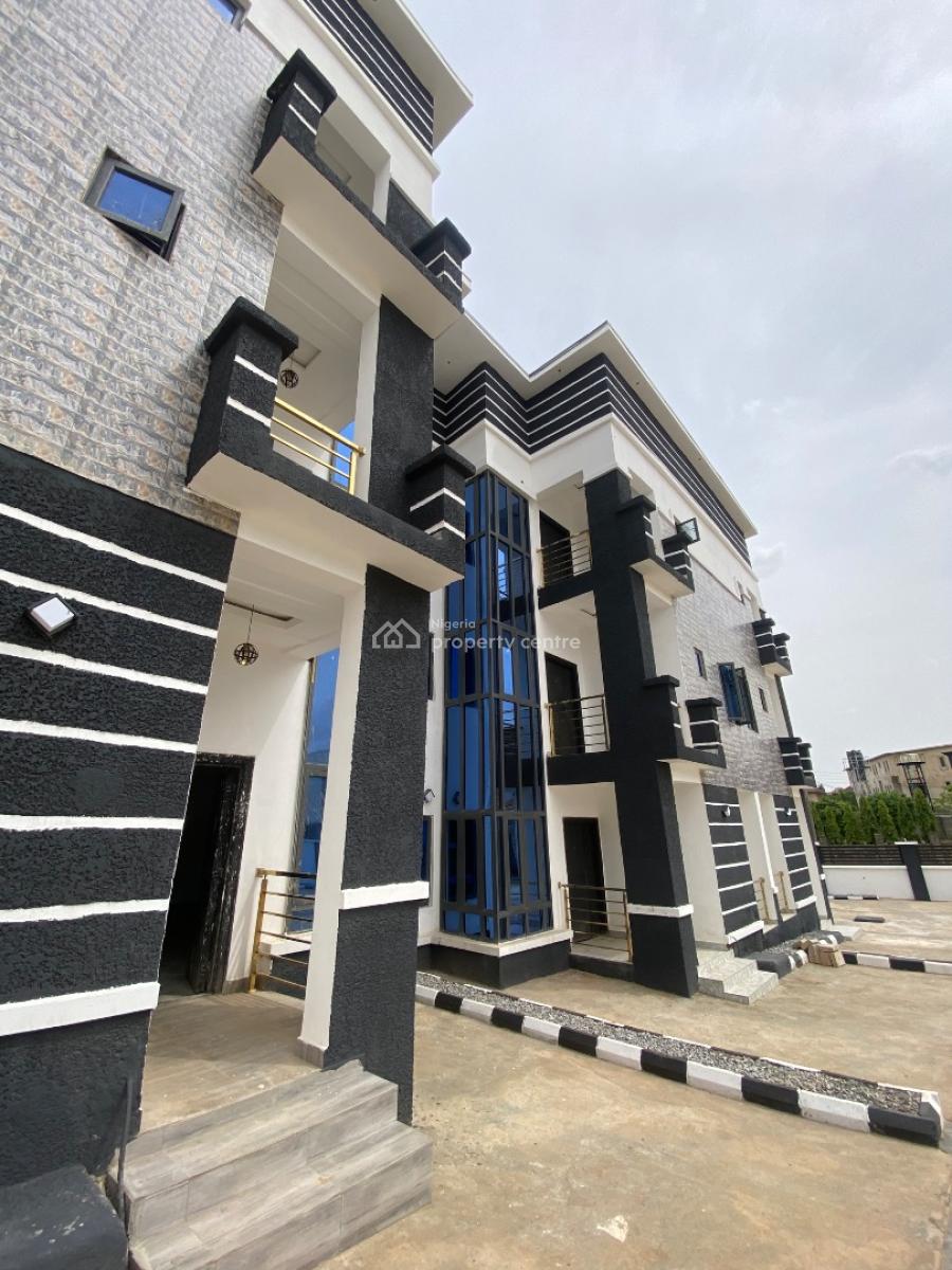 Luxury 4 Bedroom Terrace Duplex, Lifecamp By Nigerian Ghana School, Life Camp, Abuja, Terraced Duplex for Rent