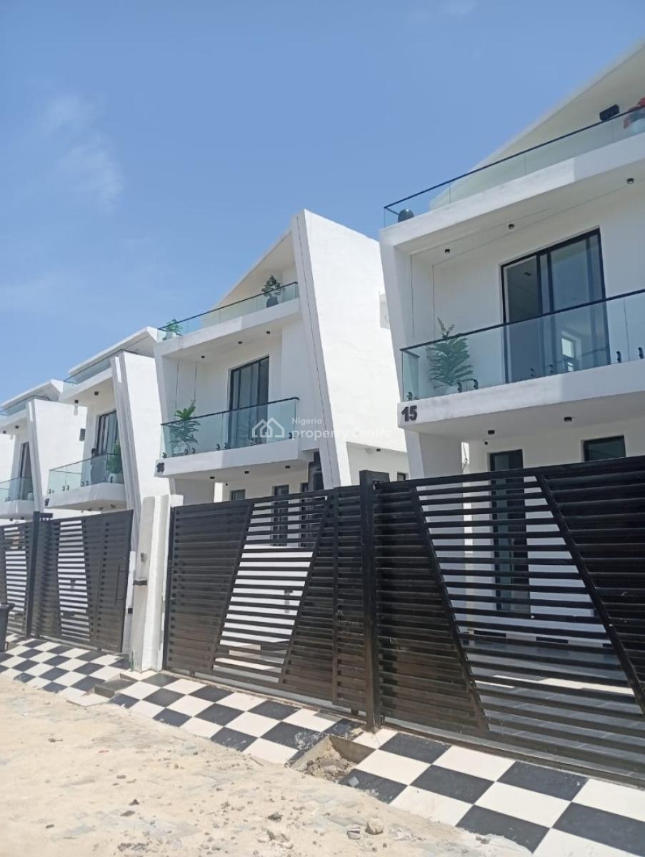 Exquisitely Finished 4bdrm Detached Duplex with 1rm Maid Quaters, Off Orchid Hotel Road Chevron Lekki Lagos, Lekki, Lagos, Detached Duplex for Sale