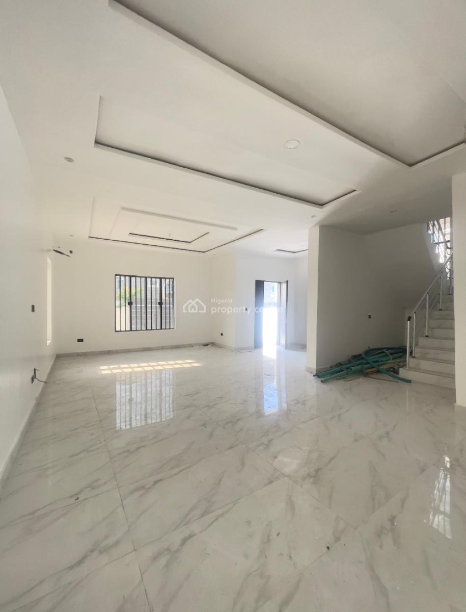 5 Bedroom Fully Detached Duplex with a Spacious Living Room, Bq, Sangotedo, Ajah, Lagos, Detached Duplex for Sale