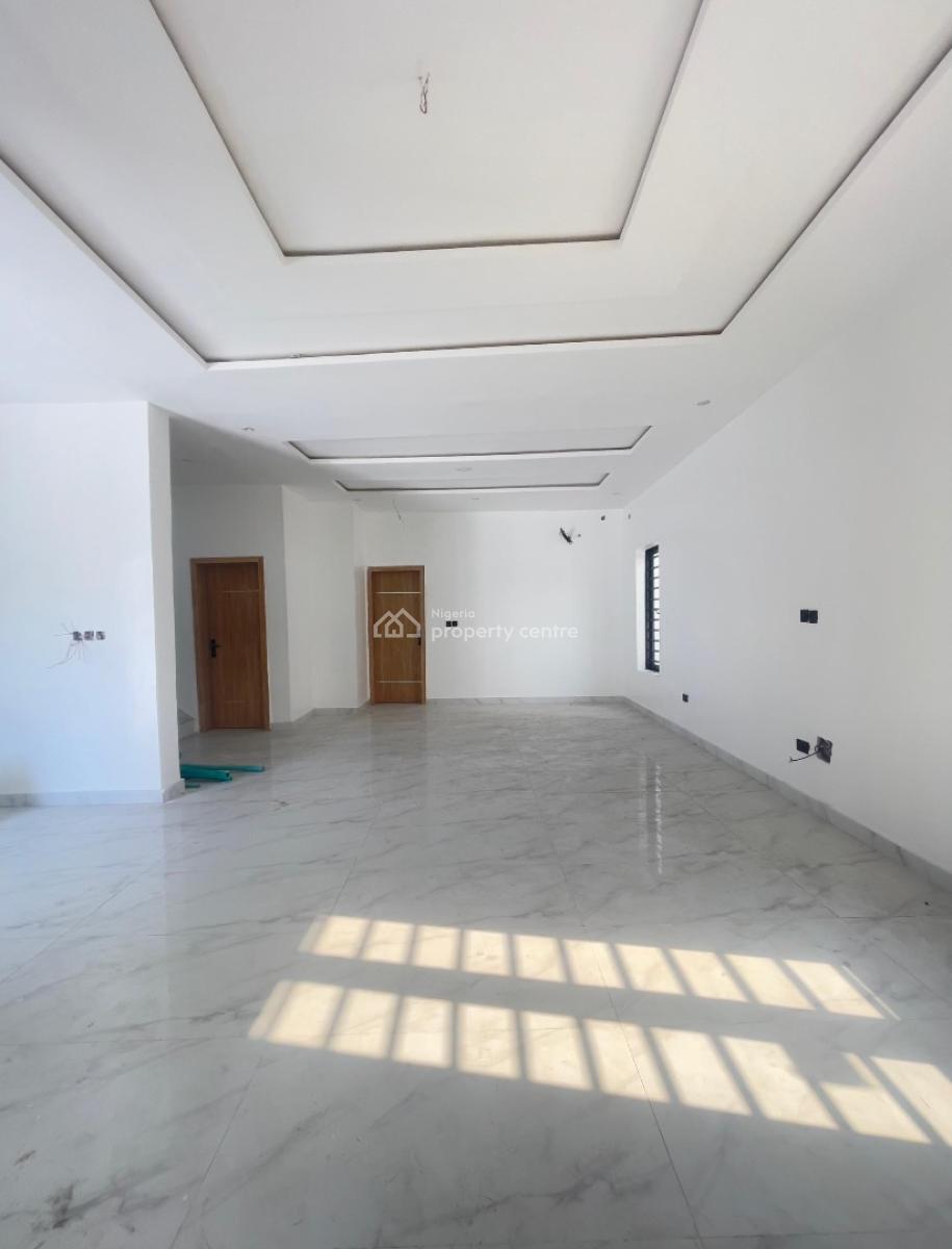 5 Bedroom Fully Detached Duplex with a Spacious Living Room, Bq, Sangotedo, Ajah, Lagos, Detached Duplex for Sale