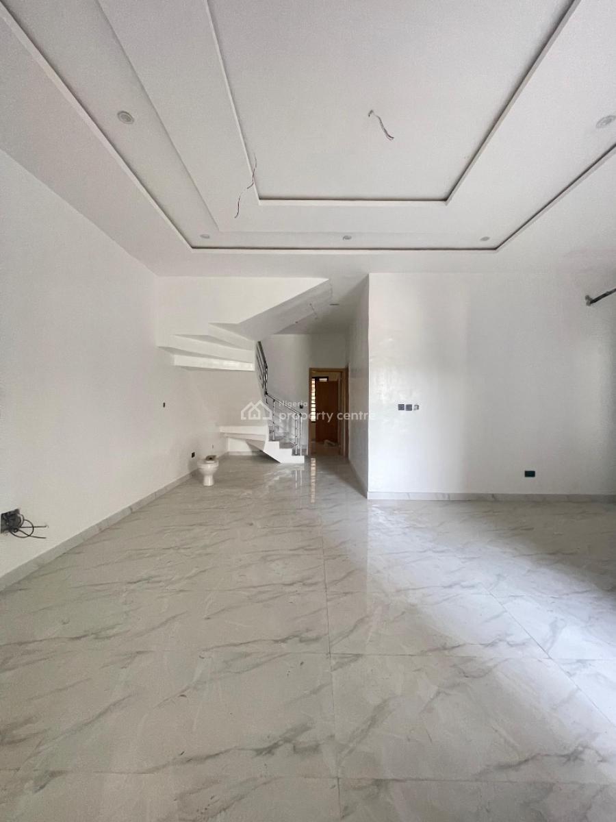 Spacious 4 Bedroom Semi Detached Duplex with Bq, Sangotedo, Ajah, Lagos, Semi-detached Duplex for Sale