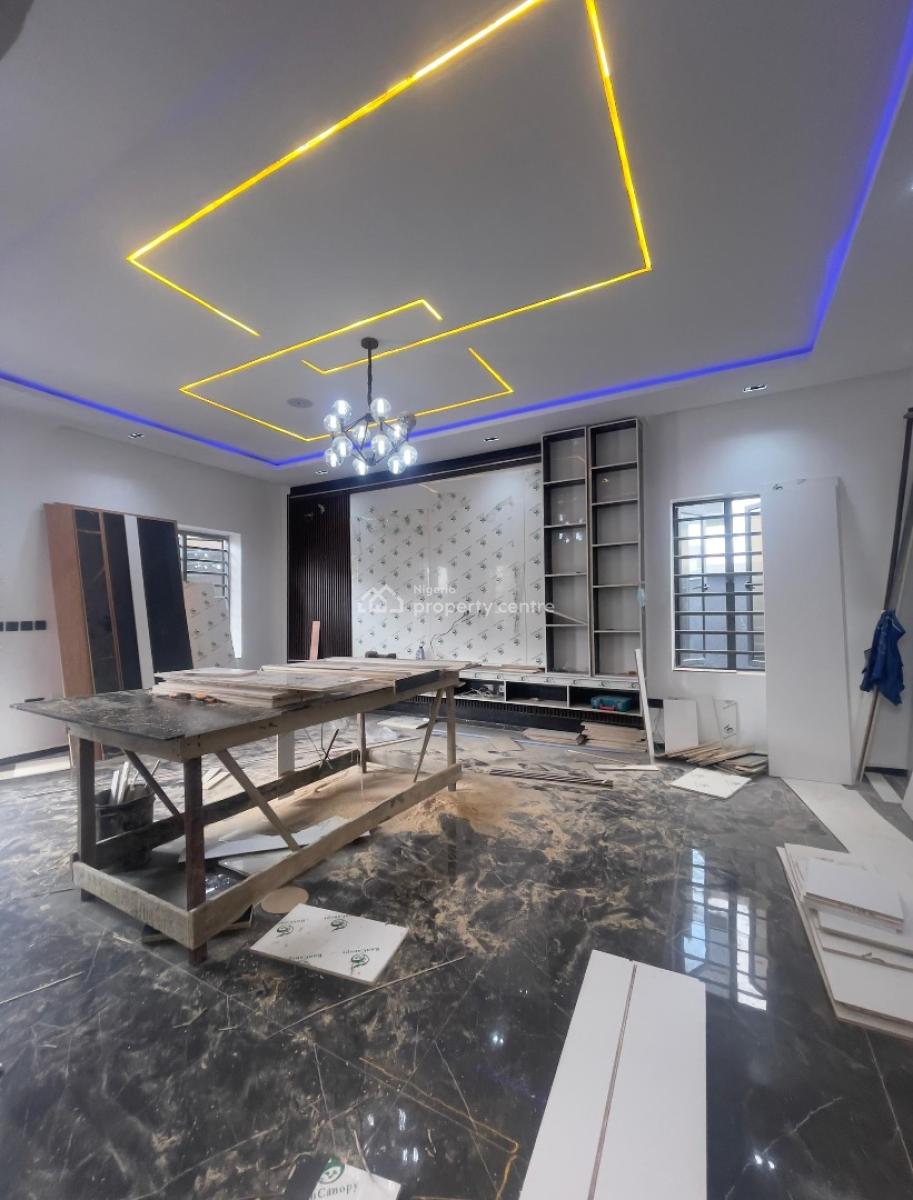 4 Bed Fully Detached Duplex with a Spacious Room, Tv Console and Bq, Sangotedo, Ajah, Lagos, Detached Duplex for Sale