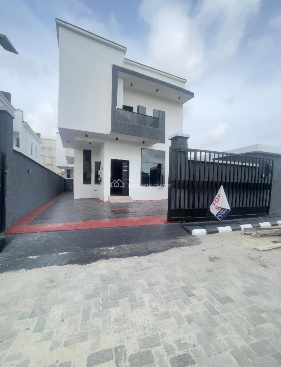 4 Bed Fully Detached Duplex with a Spacious Room, Tv Console and Bq, Sangotedo, Ajah, Lagos, Detached Duplex for Sale
