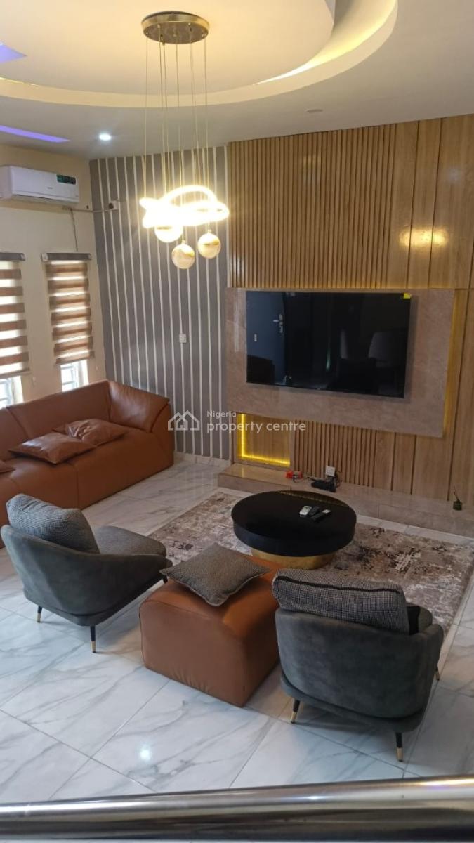 Fully Furnished Self Serviced 3 Bedroom Duplex for Short Stay, Olive Park Estate, Sangotedo, Ajah, Lagos, Flat / Apartment Short Let