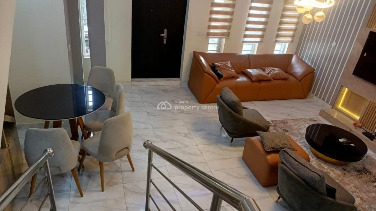 Fully Furnished Self Serviced 3 Bedroom Duplex for Short Stay, Olive Park Estate, Sangotedo, Ajah, Lagos, Flat / Apartment Short Let